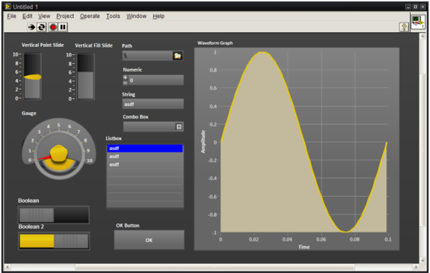 weblab of a control experiment in a newborn baby incubator